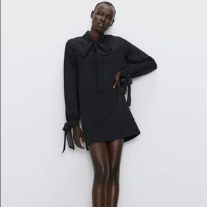 Zara Bow Mini Dress